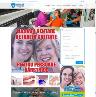Site prezentare Clinica Dentara