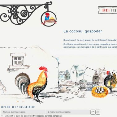 Site prezentare fabrica de oua